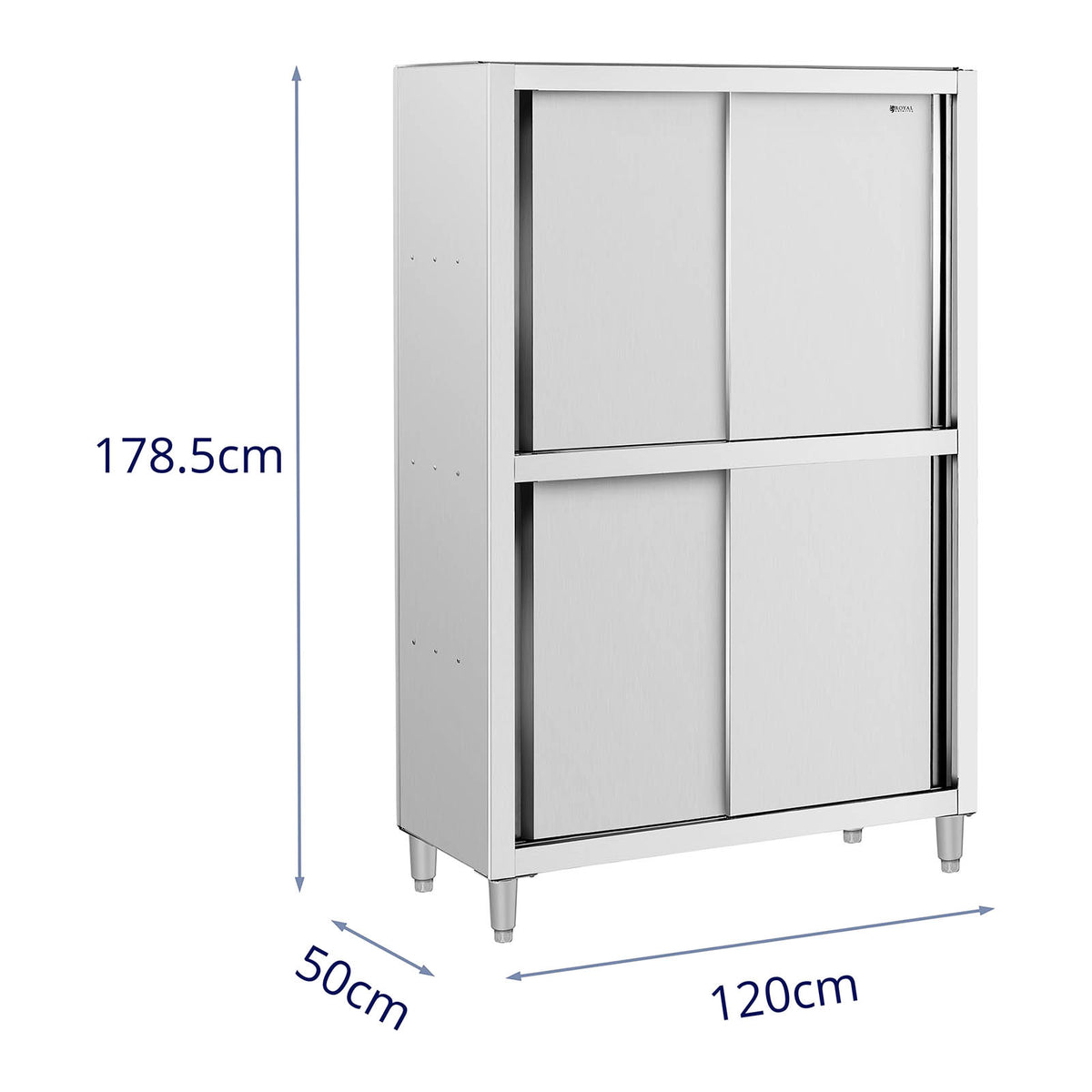 Storage Cabinets & Lockers – Stainless steel catering storage cabinet - Carlat