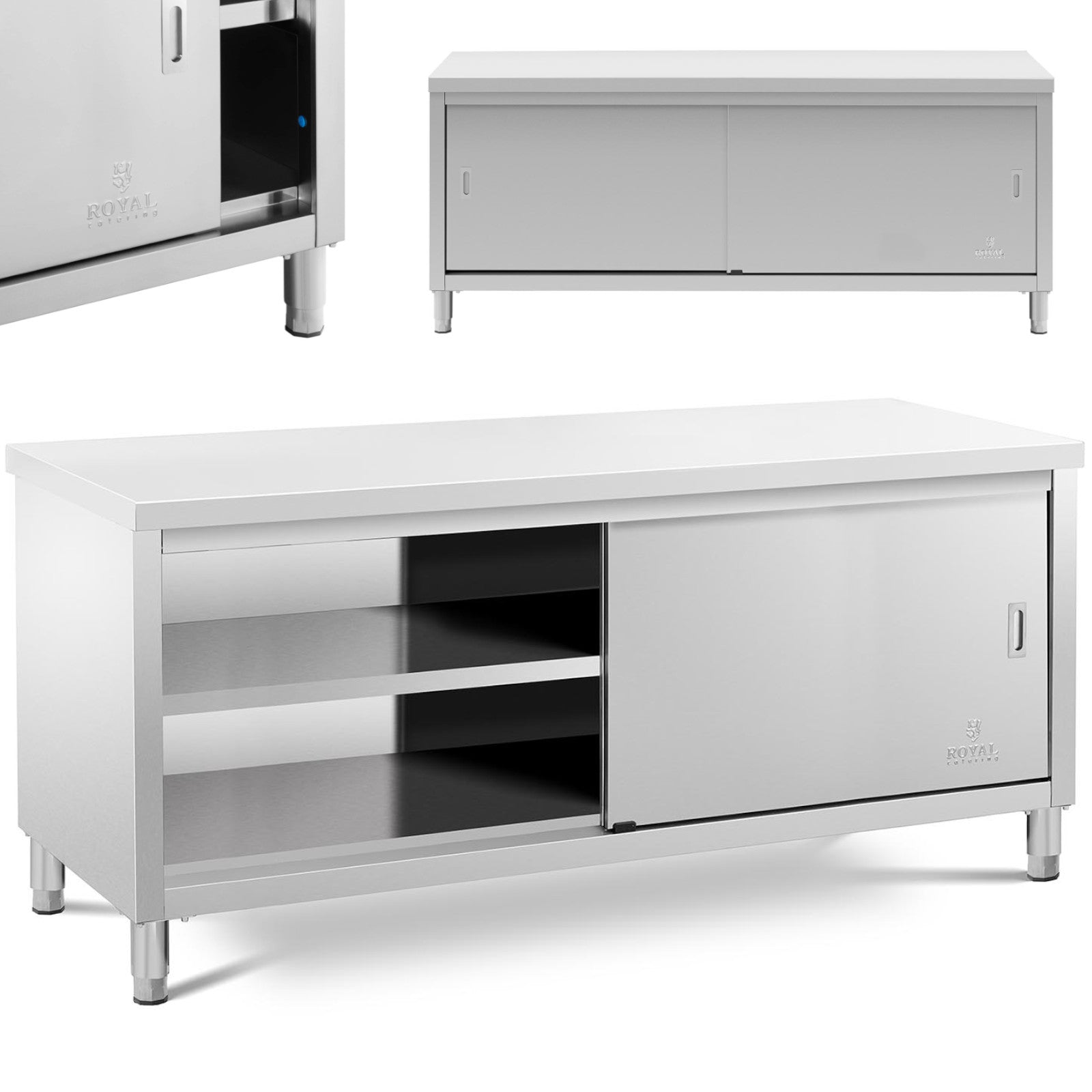 Storage Cabinets & Lockers – Stainless steel gastronomy freestanding cabinet, - Carlat
