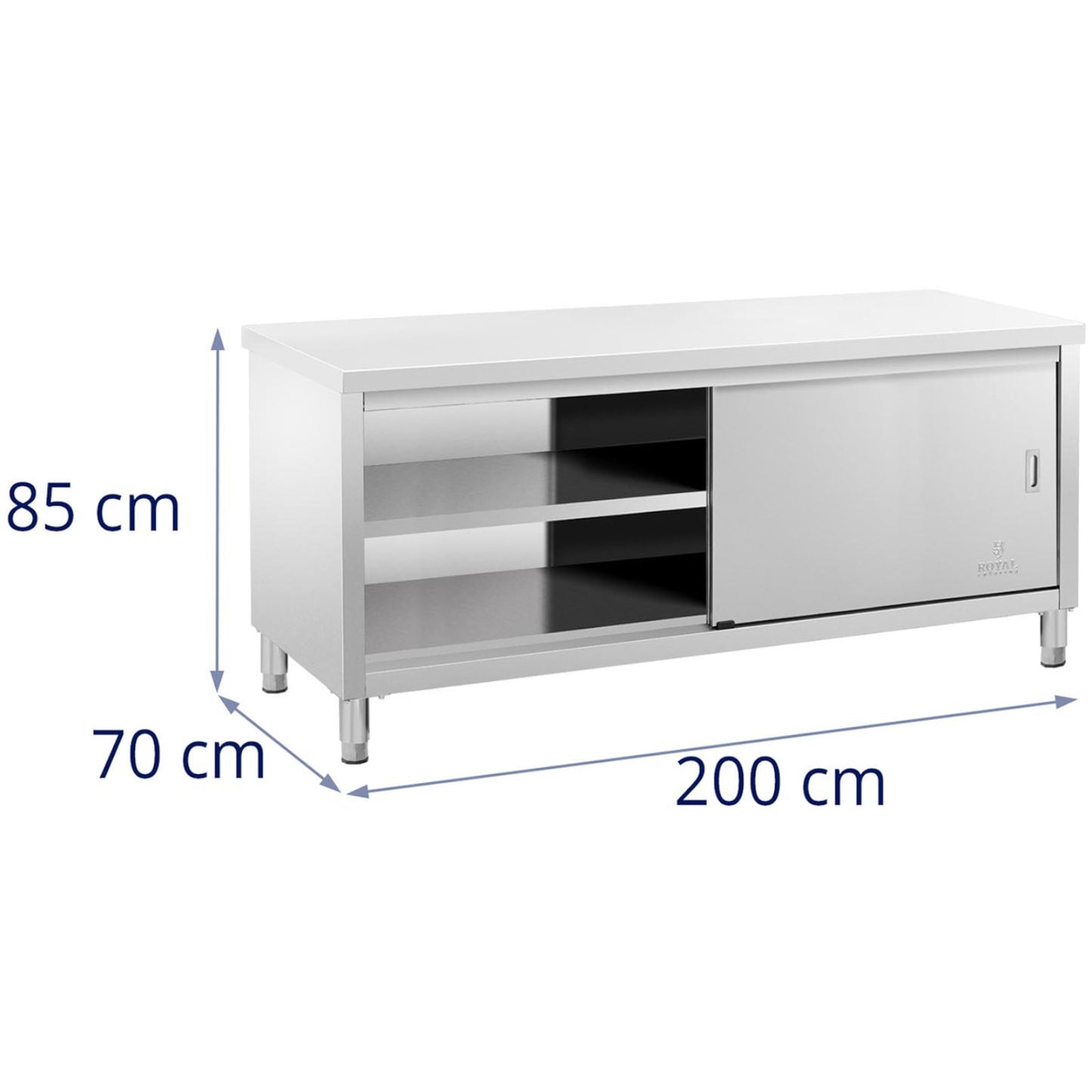 Storage Cabinets & Lockers – Stainless steel gastronomy freestanding cabinet, - Carlat