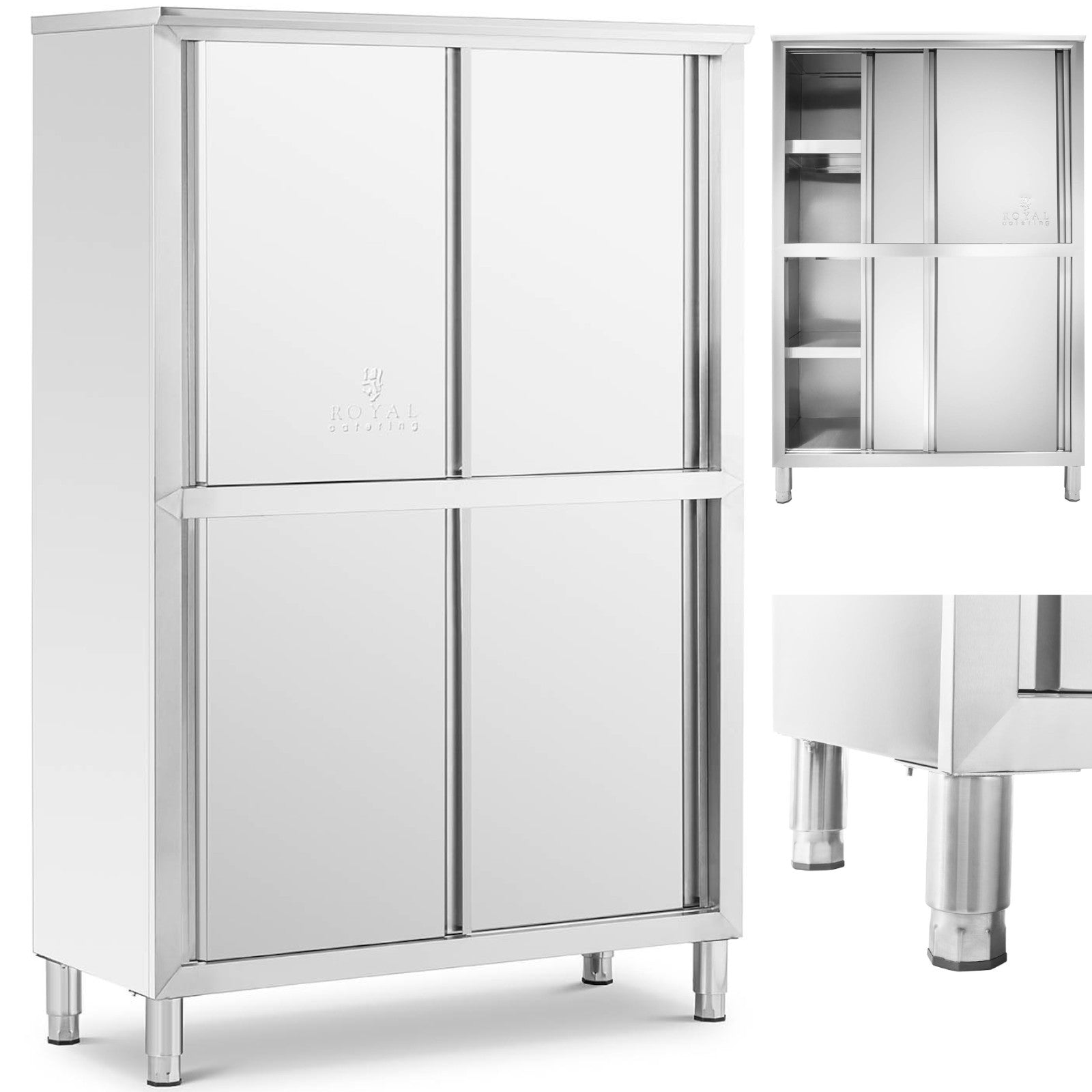 Storage Cabinets & Lockers – Szafa gastronomiczna magazynowa ze stali - Carlat