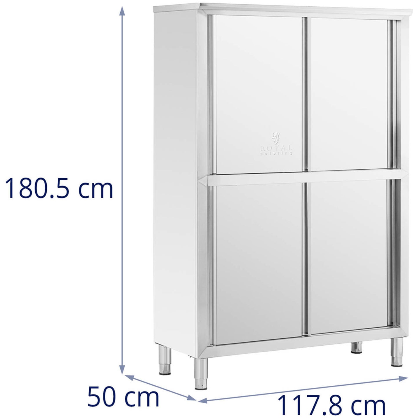 Storage Cabinets & Lockers – Szafa gastronomiczna magazynowa ze stali - Carlat