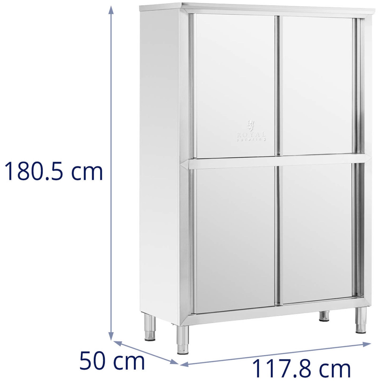 Storage Cabinets & Lockers – Szafa gastronomiczna magazynowa ze stali - Carlat