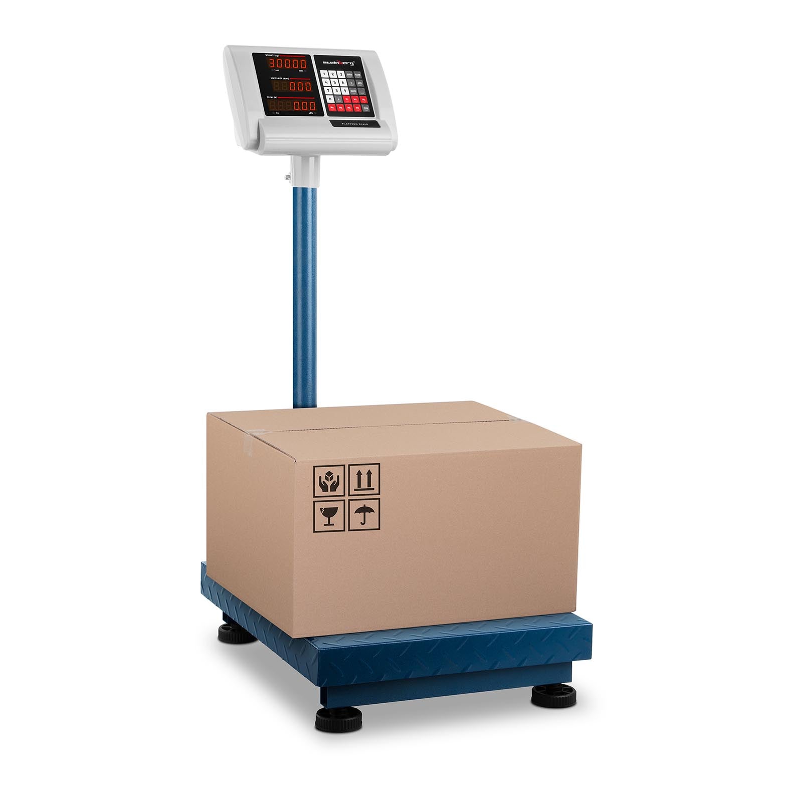 Storage platform weight consisting of 40x50cm power supply + battery 300kg / 50g - Carlat