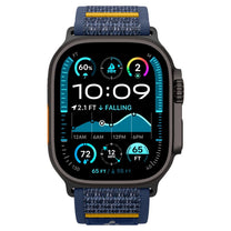 Strap for Apple Watch 44 / 45 / 46 / 49 mm - navy blue - Carlat
