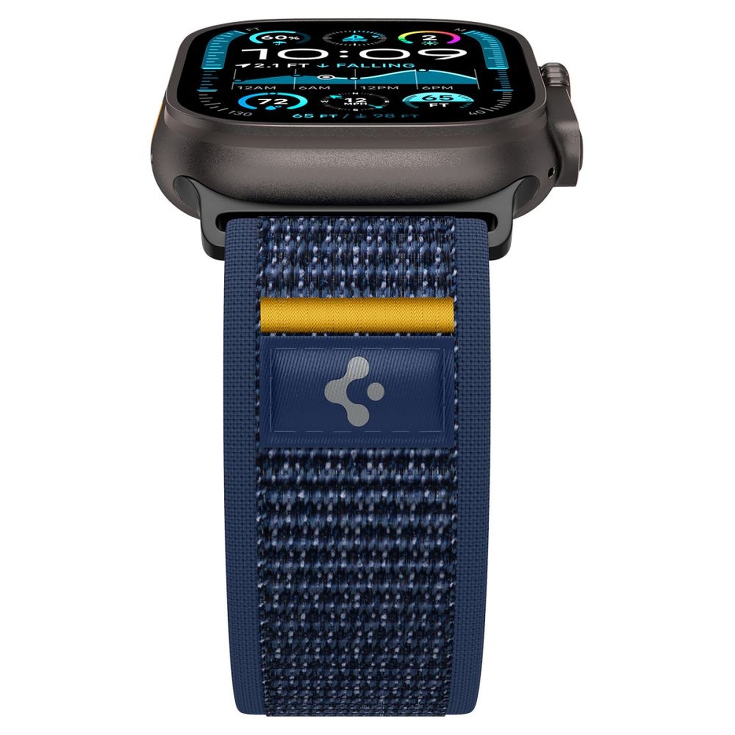 Strap for Apple Watch 44 / 45 / 46 / 49 mm - navy blue - Carlat