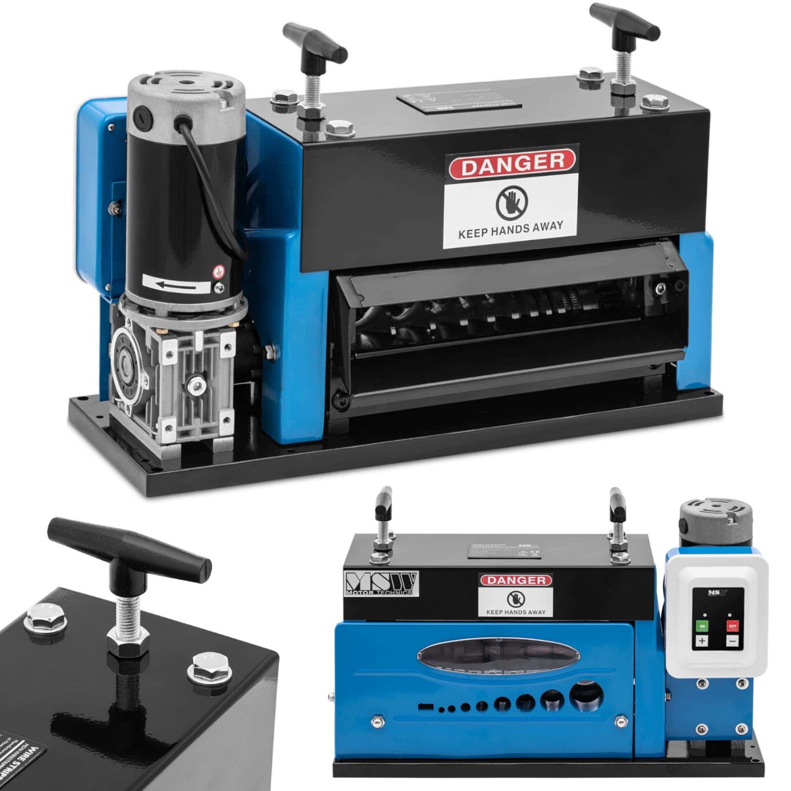 Stripping machine for stripping insulation from cables and wires, 400 - Carlat