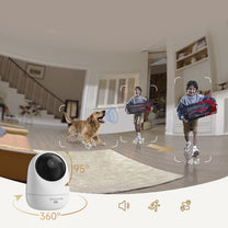Surveillance Camera Accessories – 1080p IR Wi-Fi Bluetooth indoor surveillance - Carlat