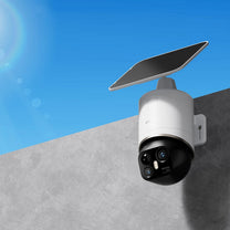 Surveillance Camera Accessories – 360 Outdoor Camera with Solar Panel - Carlat