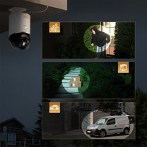 Surveillance Camera Accessories – 360 Outdoor Camera with Solar Panel - Carlat
