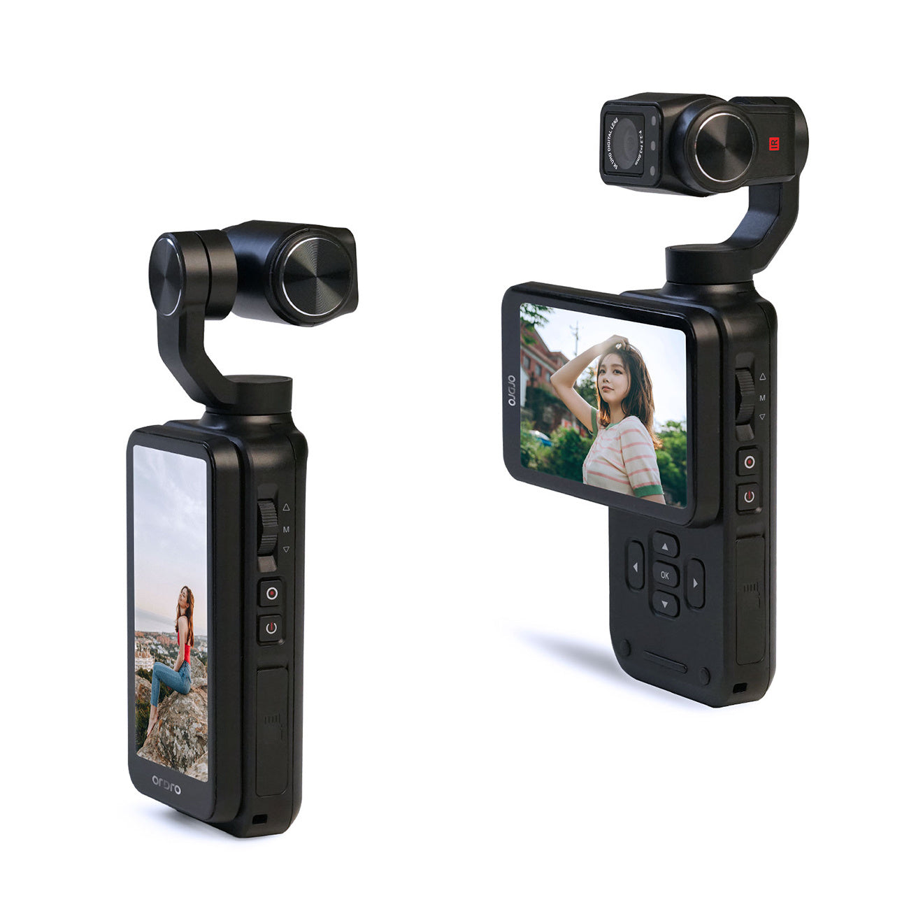 Surveillance Camera Accessories – Camera with 3-axis gimbal for Vlog - Carlat