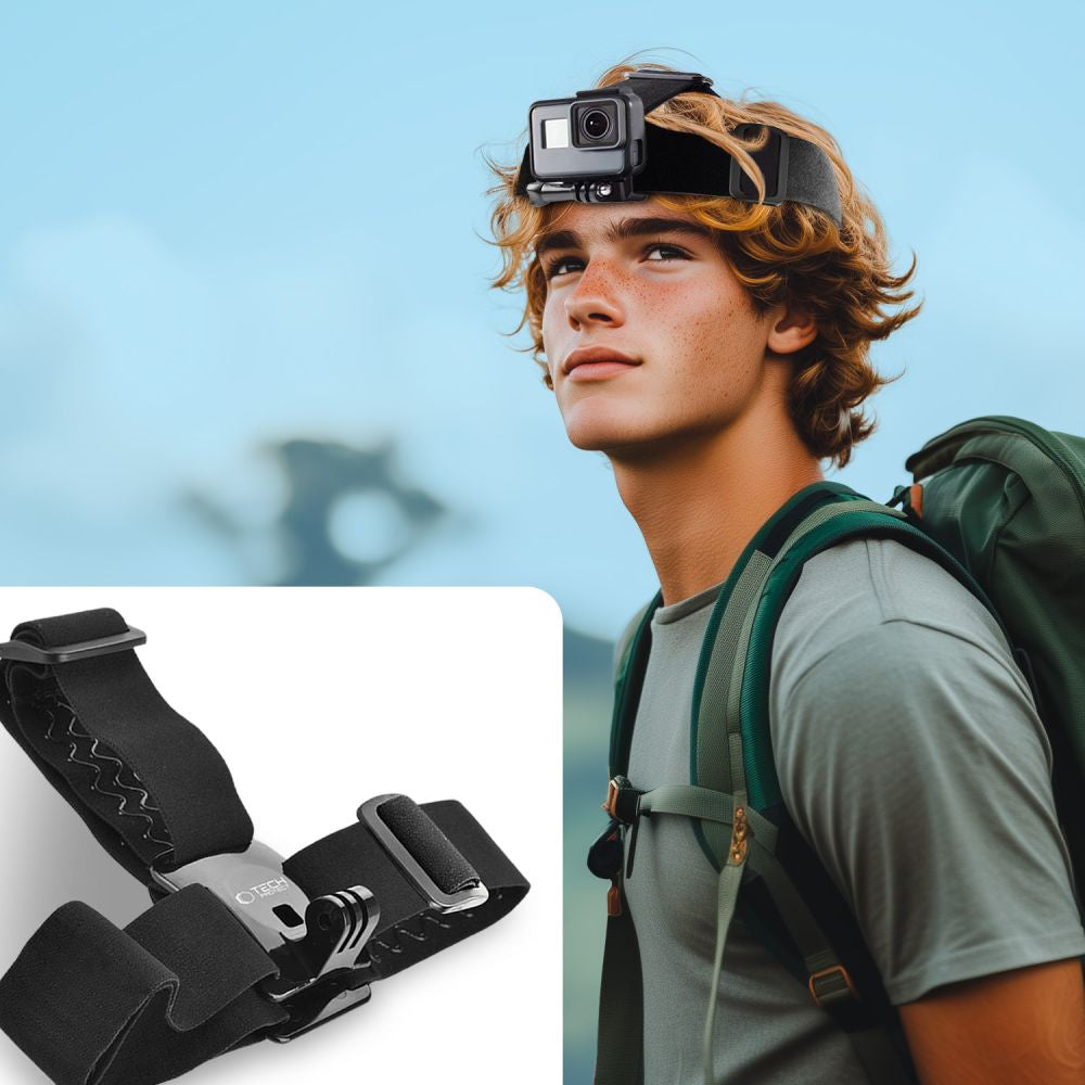 Surveillance Camera Accessories – Headband for GoPro DJI GA100 Head - Carlat