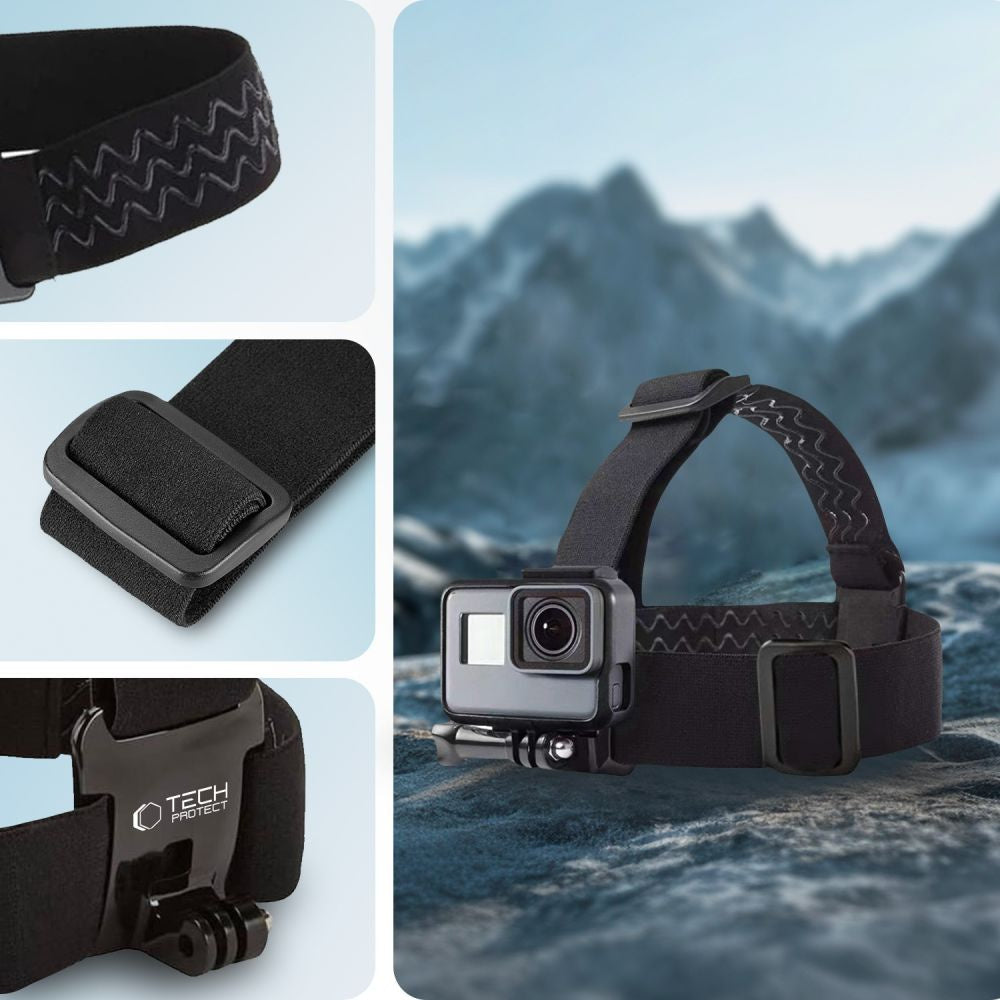 Surveillance Camera Accessories – Headband for GoPro DJI GA100 Head - Carlat