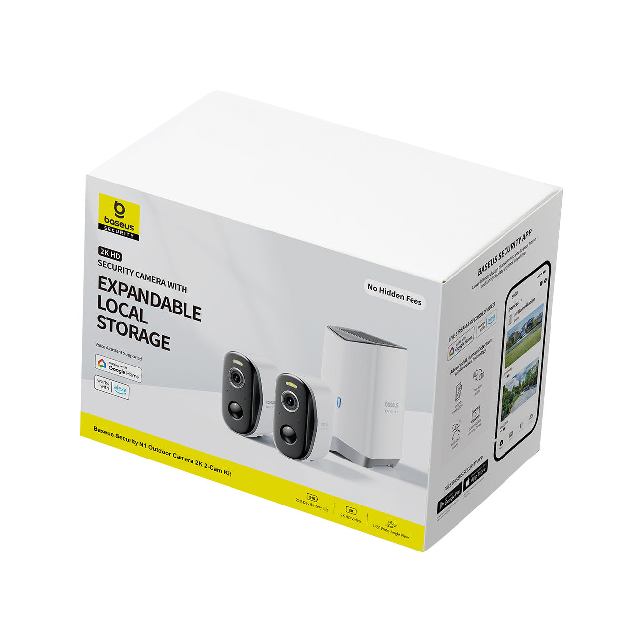 Surveillance Camera Accessories – Outdoor monitoring kit 2 cameras 2K - Carlat
