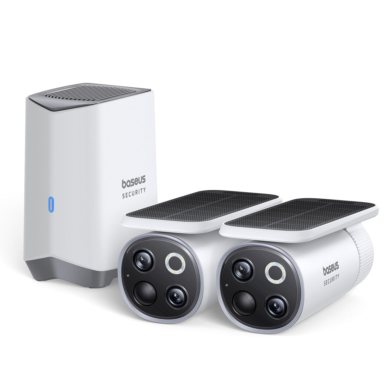 Surveillance Camera Accessories – Outdoor solar monitoring kit with 2 - Carlat