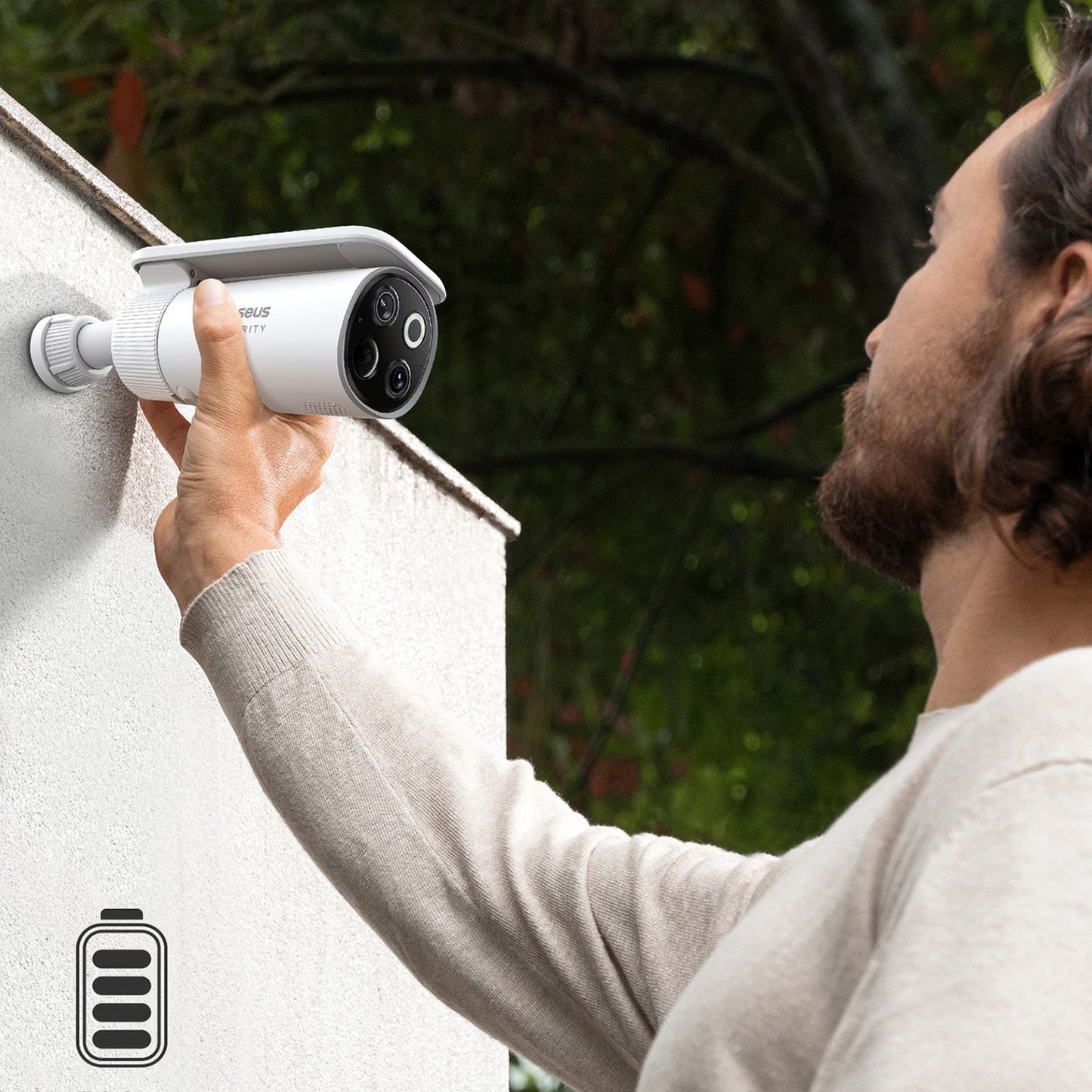 Surveillance Camera Accessories – Outdoor solar monitoring kit with 2 - Carlat