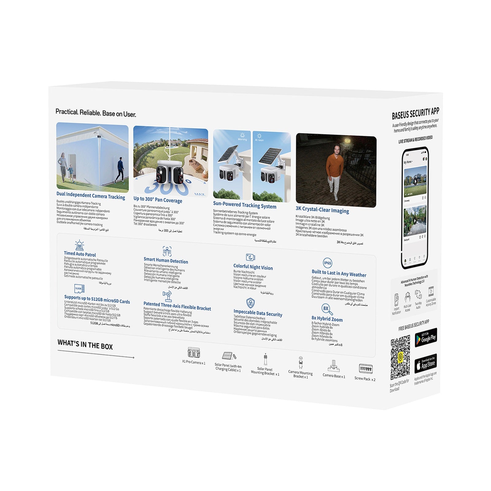 Surveillance Camera Accessories – Outdoor surveillance camera with 3K IP65 - Carlat