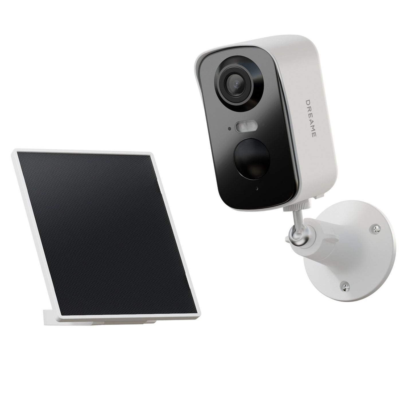 Surveillance Camera Accessories – Outdoor surveillance camera with solar panel - Carlat