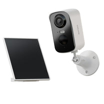 Surveillance Camera Accessories – Outdoor surveillance camera with solar panel - Carlat