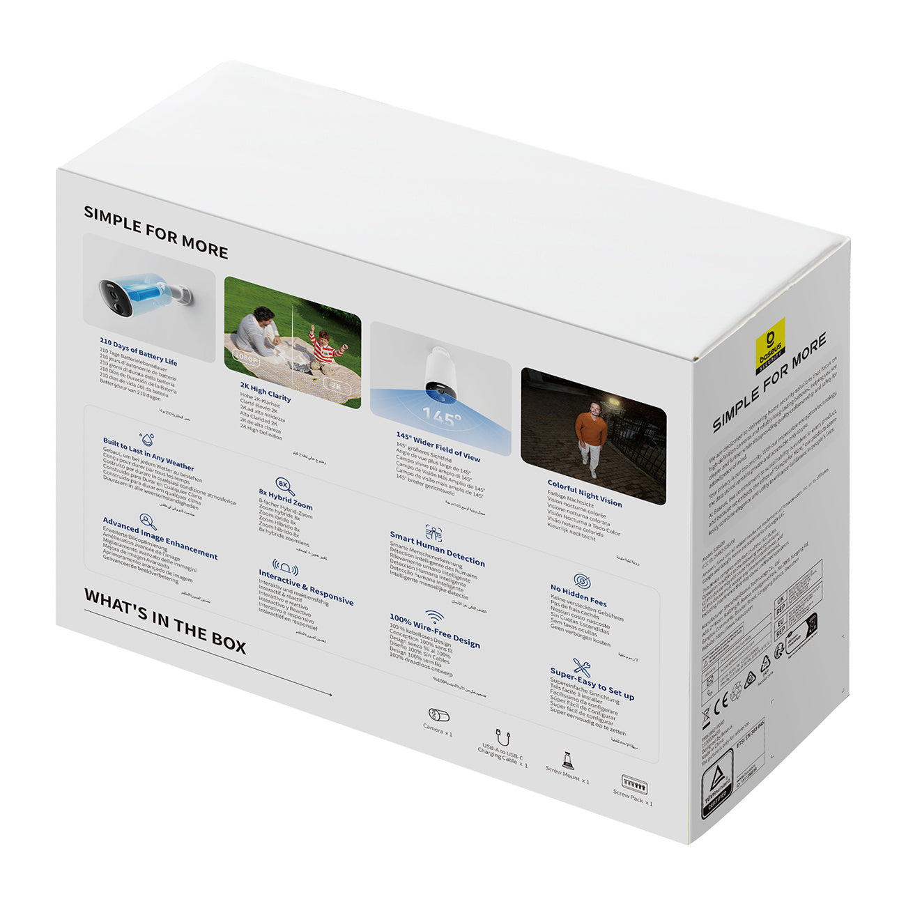 Surveillance Camera Accessories – Security B1 outdoor camera for surveillance - Carlat