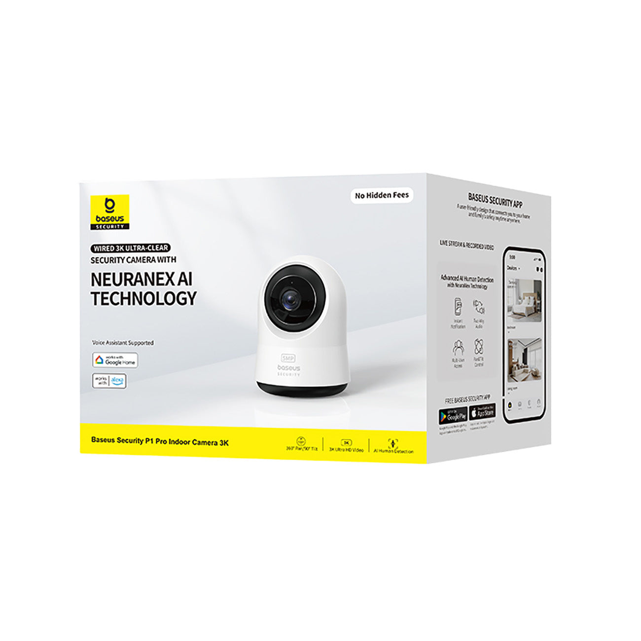 Surveillance Camera Accessories – Security P1 Pro indoor camera for - Carlat