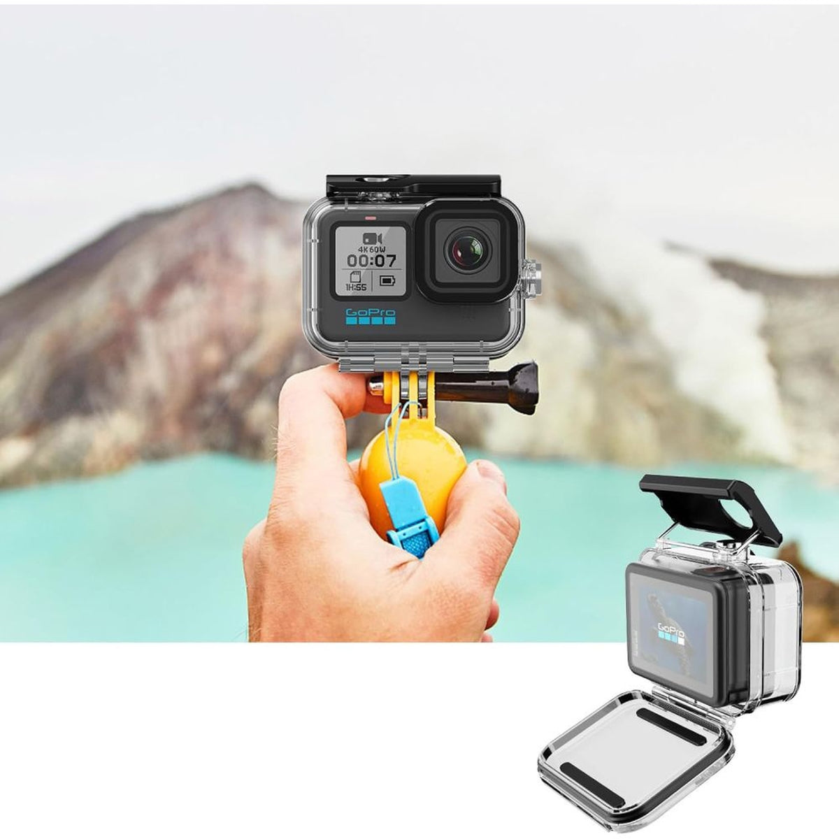 Surveillance Camera Accessories – Waterproof case for GoPro Hero 9 - Carlat