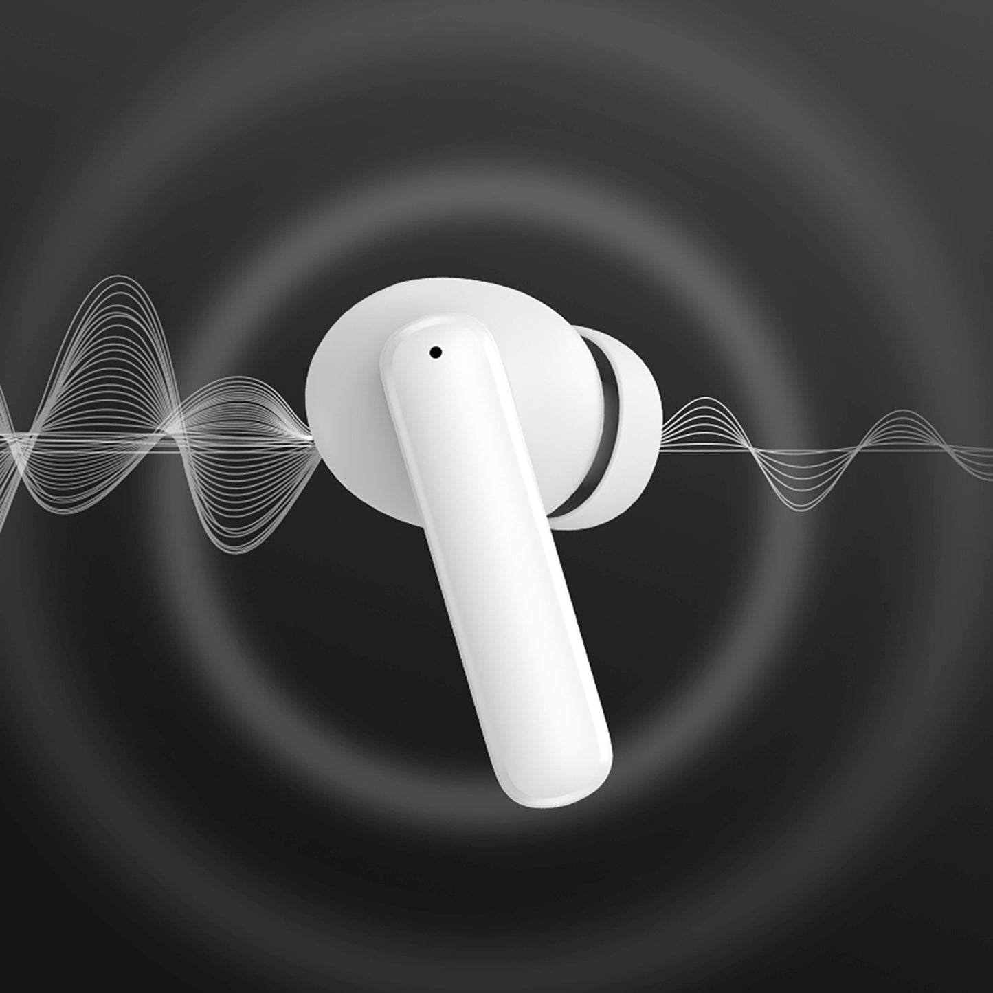 T13 ANC IPX5 Bluetooth in-ear wireless headphones - white - Carlat