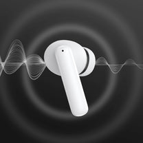 T13 ANC IPX5 Bluetooth in-ear wireless headphones - white - Carlat