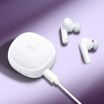 T13X ENC IPX5 Bluetooth wireless in-ear headphones - white - Carlat