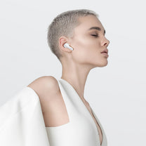 T13X ENC IPX5 Bluetooth wireless in-ear headphones - white - Carlat