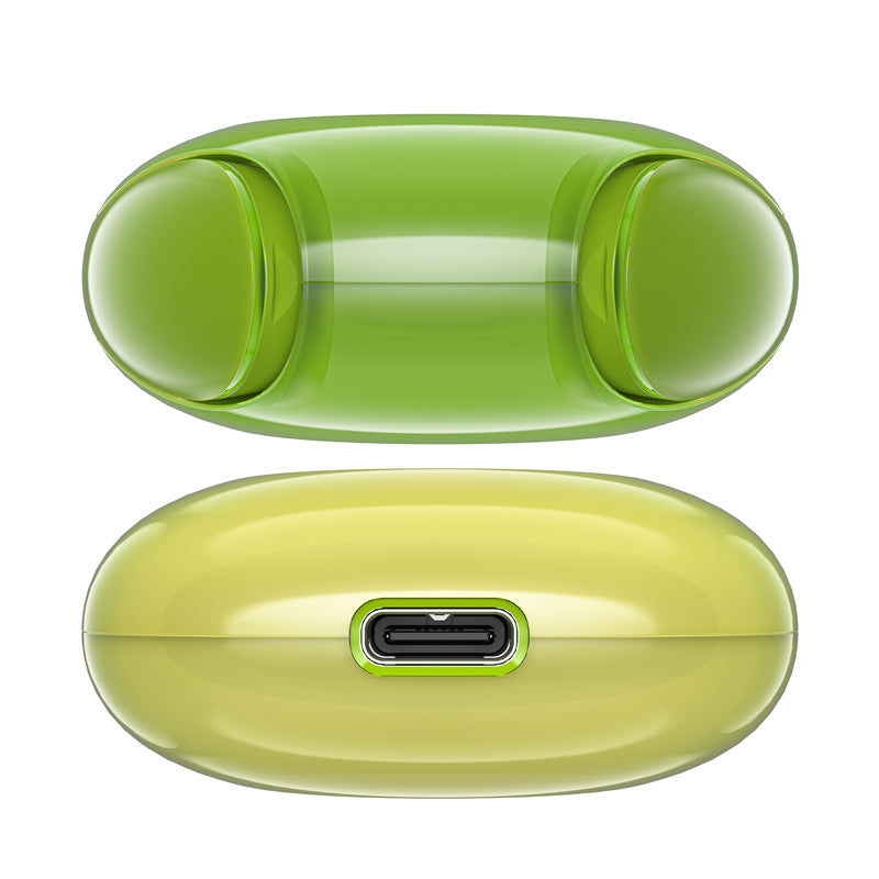 T9 Bluetooth 5.3 in-ear USB-C wireless headphones, green - Carlat