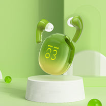 T9 Bluetooth 5.3 in-ear USB-C wireless headphones, green - Carlat
