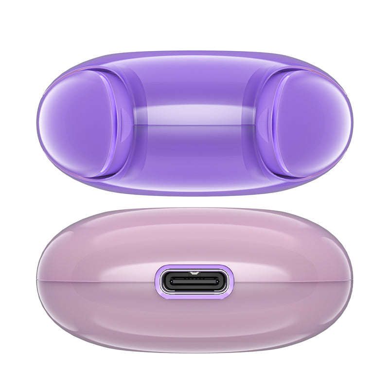 T9 Bluetooth 5.3 in-ear USB-C wireless headphones, purple - Carlat