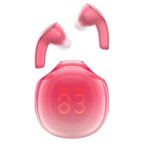 T9 Bluetooth 5.3 in-ear USB-C wireless headphones, red - Carlat