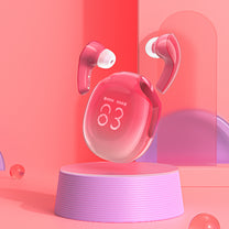 T9 Bluetooth 5.3 in-ear USB-C wireless headphones, red - Carlat
