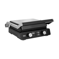 TEESA Electric Grill, Panini Grill, Sandwich Maker, 3 Settings, Removable Plates, 2000W - Carlat
