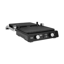 TEESA Electric Grill, Panini Grill, Sandwich Maker, 3 Settings, Removable Plates, 2000W - Carlat