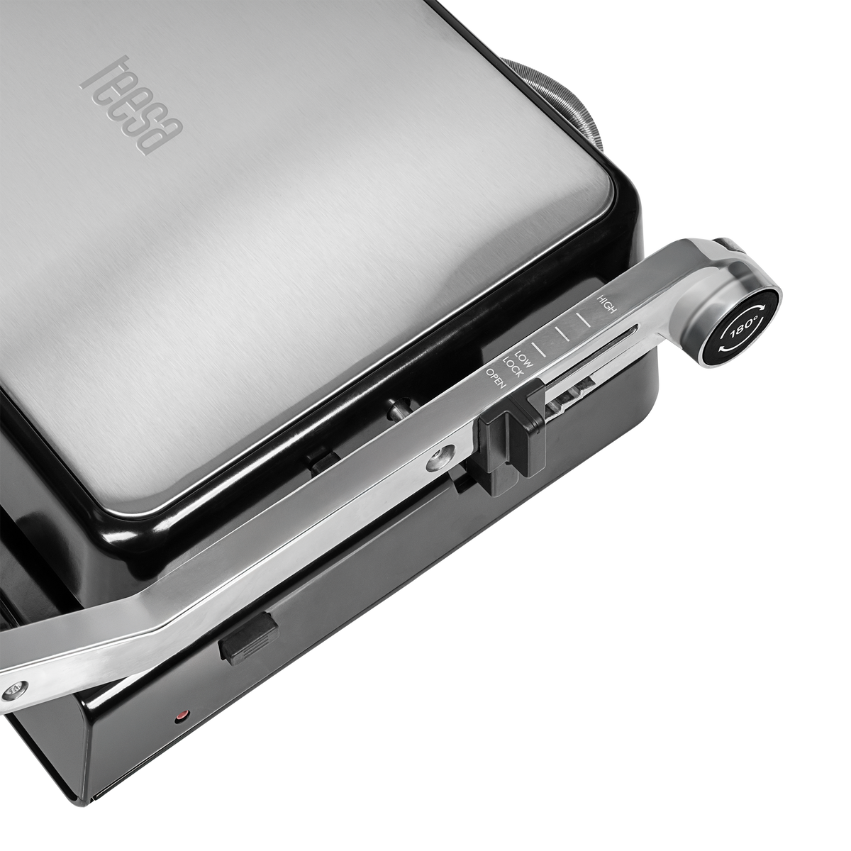 TEESA Electric Grill, Panini Grill, Sandwich Maker, 3 Settings, Removable Plates, 2000W - Carlat