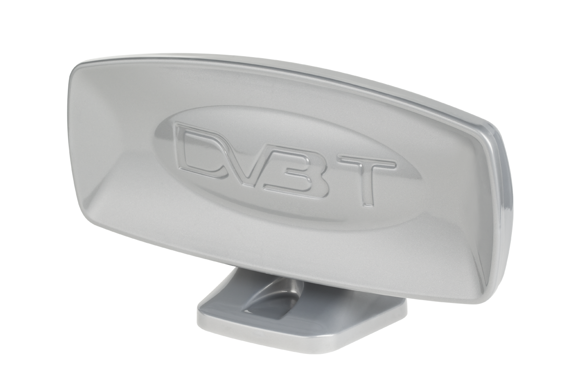 TV antennas – DIGITAL Indoor Digital Terrestrial TV Antenna - Silver - Carlat