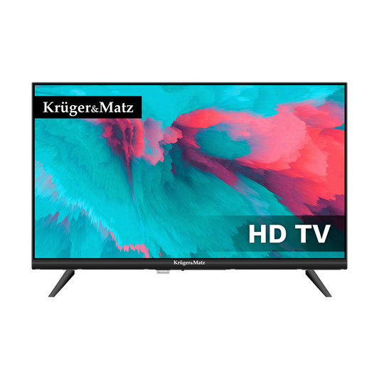 TVs – Kruger&Matz 24" HD DVB-T2 H.265 HEVC TV 230/12V - Carlat