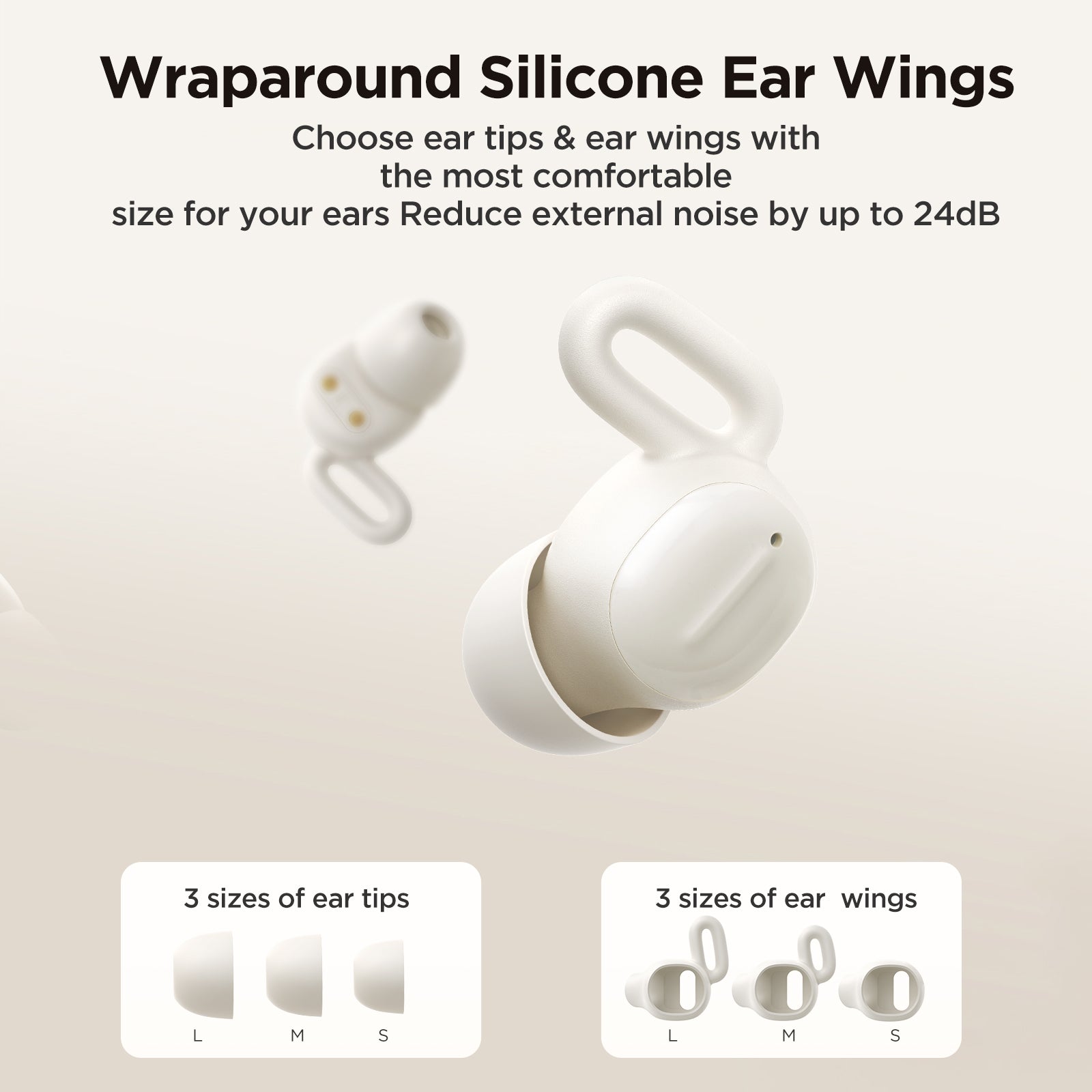 TWS Cozydots Series wireless headphones with Bluetooth 5.3 and noise - Carlat