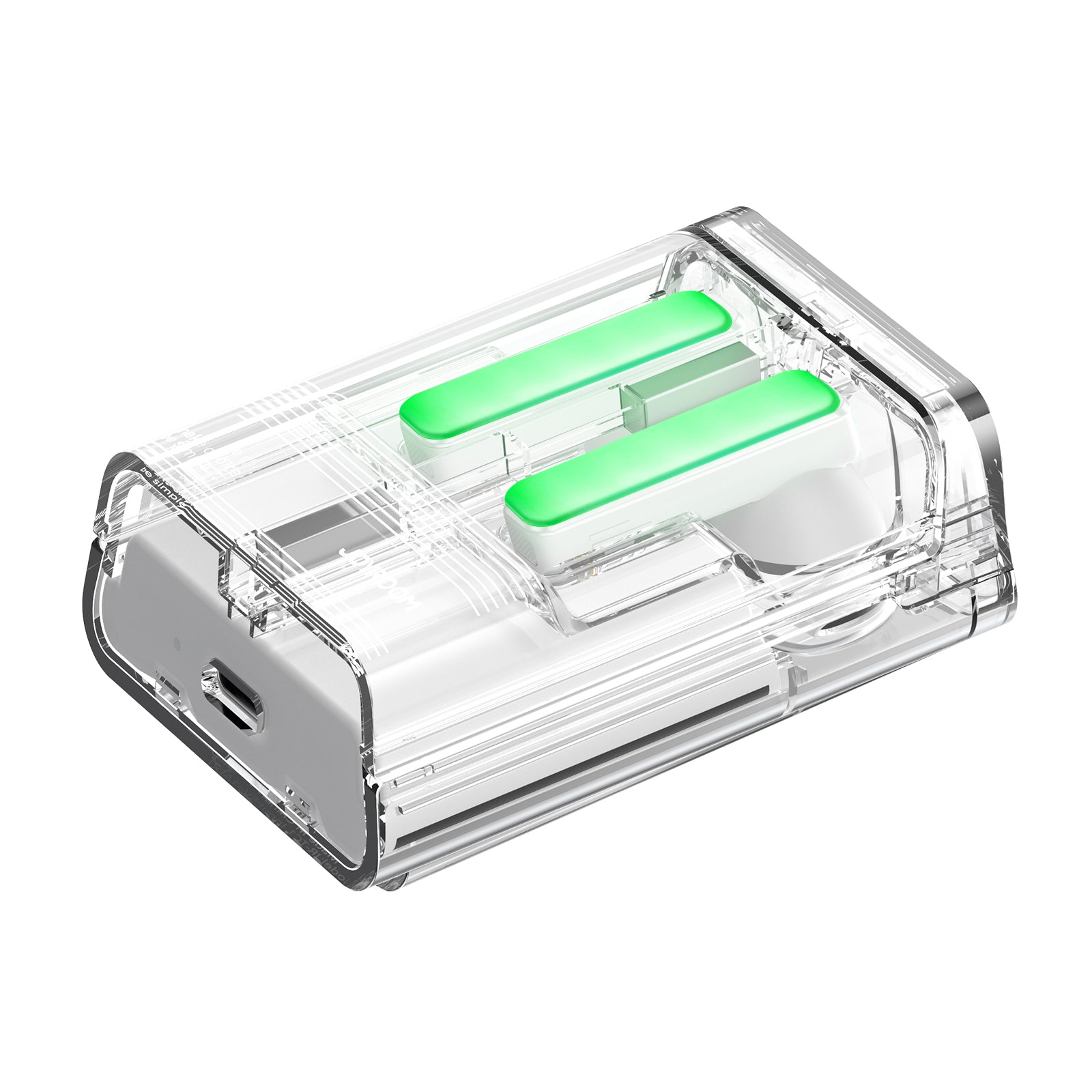 TWS IceLens Series wireless headphones with white LED lights - Carlat