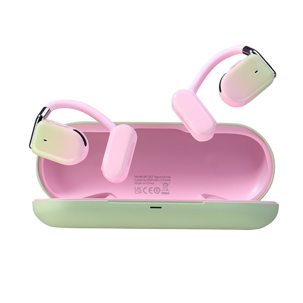 TWS Openfree JR-OE2 wireless headphones, pink - Carlat