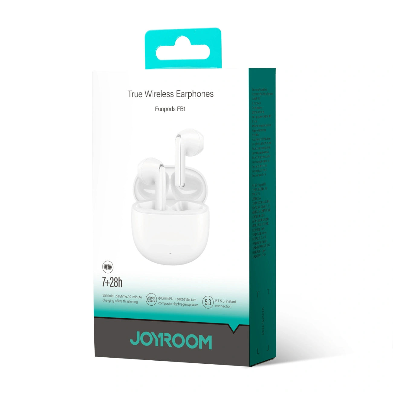 TWS wireless Bluetooth in-ear headphones - white - Carlat