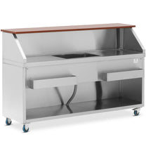 Tables – Bar station with ice compartment and shelves for - Carlat