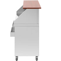 Tables – Bar station with ice compartment and shelves for - Carlat