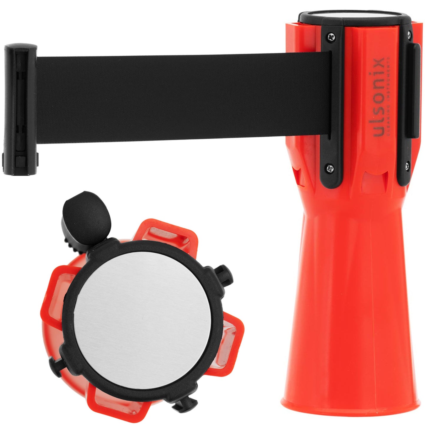 Tables – Cassette with warning barrier tape, cover for bollard - Carlat