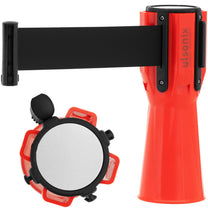 Tables – Cassette with warning barrier tape, cover for bollard - Carlat