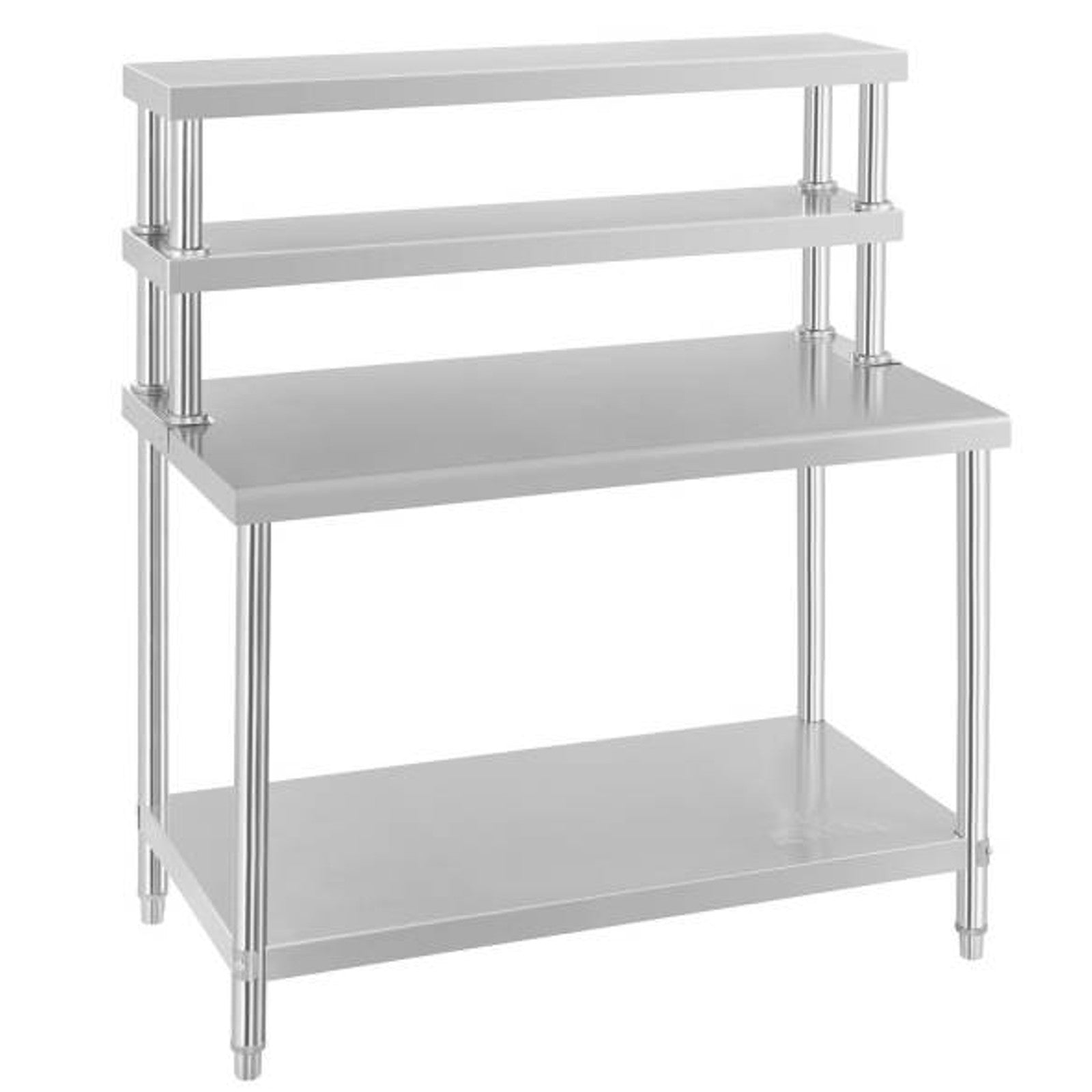 Tables – Catering work table made of stainless steel with - Carlat