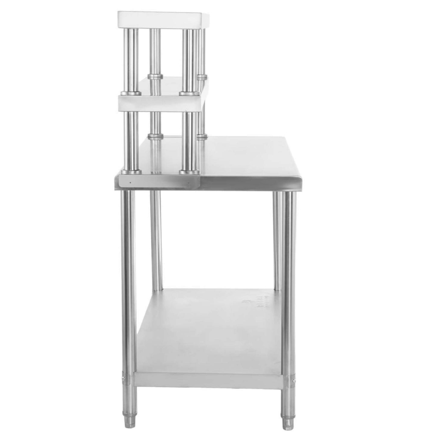 Tables – Catering work table made of stainless steel with - Carlat