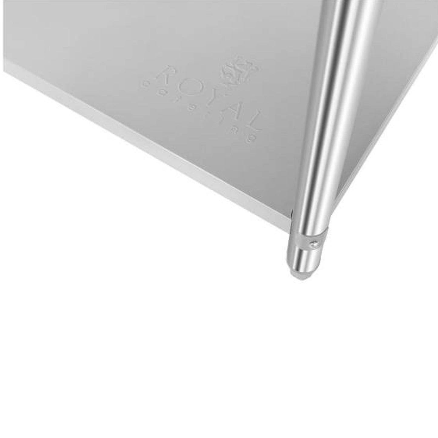 Tables – Catering work table made of stainless steel with - Carlat